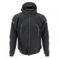 JACKET ADX RSX BLACK/GREY XL WITH REMOVABLE HOOD-WITH PROTECTIONS EXCEPT BACK PROTECTOR (APPROVED NF EN 17092-4 : 2020)