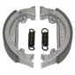 ZZZ MACHOIRE DE FREIN ADAPTABLE PEUGEOT 103SP-MVL AV ET AR (DIAM 80mm TYPE LELEU, 2 RESSORTS) (VENDU A LA PAIRE)