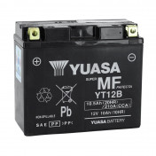 BATTERY 12V 10 Ah YT12B YUASA AGM FACTORY ACTIVATED "READY TO USE" (Lg150xWd69xH130)