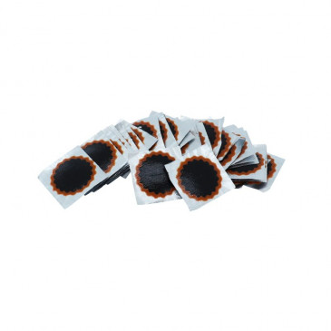 PATCHES FOR INNER TUBE - TIP TOP F1 - RED - ROUND Ø 33MM (30 PIECES IN BOX) (500 0043) 4003115000046