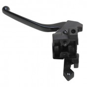 POIGNEE DE FREIN SCOOT ADAPTABLE MBK 50 BOOSTER 1999>2003, STUNT/YAMAHA 50 BWS, SLIDER GAUCHE (AVEC LEVIER STARTER) -DOMINO- 8033900026261