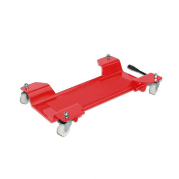 MOTORBIKE MOVER - UNIVERSAL P2R - STEEL MADE- Red - With wheels (MAX LOAD 200 kg)