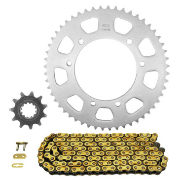 KIT CHAINE ADAPTABLE RIEJU 50 MRT SM 2009>2017 420 13x52 (DIAM COURONNE 105/125/8.5) -AFAM- 3700948275511
