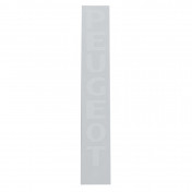 AUTOCOLLANT/STICKER CYCLO PEUGEOT 103 POUR FOURCHE BLANC -SELECTION P2R- 3701213707734