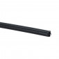 CABLE SHEATH TRANSFIL - (FLAT SECTION WIRE) 38/10 BLACK (30M) FOR MOPED or MOTORBIKE. 3700086801221