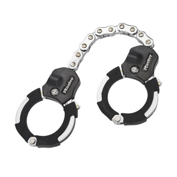 ANTITHEFT FOR BICYCLE - "HANDSCUFF" MASTERLOCK STREET CUFF L55cm - SUPPLIED WITH 4 KEYS - SECURITY LEVEL 9 - 2 Stars Fub Approved