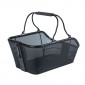 PANIER ARRIERE ACIER NID ABEILLE BASIL CENTO TECH NOIR SYSTEME MIK SUR PORTE BAGAGE IDEAL POUR E-BIKE/VAE (L46xl34xH25cm) AVEC ECLAIRAGE LED (COMPATIBLE AVEC 157030) 8715019112782