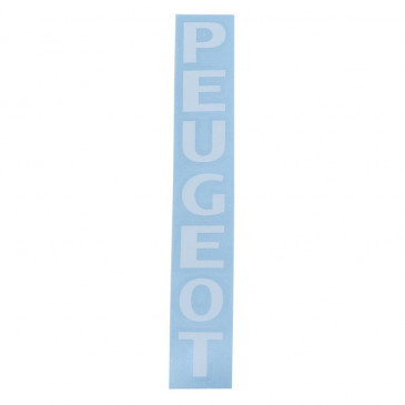 AUTOCOLLANT/STICKER CYCLO PEUGEOT 103 POUR FOURCHE TRANSFERT BLANC -SELECTION P2R-