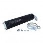 SILENCER FOR SCOOT - TECNIGAS NEXT R - BLACK 8435521106863