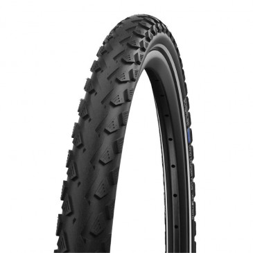 TYRE FOR MTB - VTT 27.5 X 2.00 SCHWALBE LAND CRUISER PLUS - BLACK RIGID - REINFORCED PUNCTURE GUARD (650B) COMPATIBLE E-BIKE