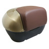 TOP-CASE 36LT "PIAGGIO GENUINE PART" MP3 BUSINESS BRONZE 579 (WITHOUT LUGGAGE RACK) -672459B0GV-