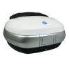 KIT TOP-CASE 50 LT ORIGINE PIAGGIO 350-500 MP3 2018 HPE BLANC 533 -- -CM296306-