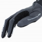 ADULT CYCLING GLOVE-LONG- CHIBA THREESIXTY PRO ANTHRACITE- M (PAIR) - RACE LINE -- GERMAN QUALITY.