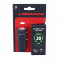 HEADLIGHT ON BATTERY - TRELOCK LS300 VECTOR EN 30 LUX VISIBILITY 45m /DETECTABLE 2750m (BATTERY LIFE 12H) LITHIUM BATTERY ON USB - ON HANDLEBAR 4016167070462