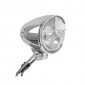 HEADLIGHT FOR EBIKE - ON FORK - TRELOCK LS583 BIKE -RETRO 15LUX BLACK - COMPATIBLE DYNAMO - VISIBILITY 35M / DETECTABLE 2KMS 4016167043206