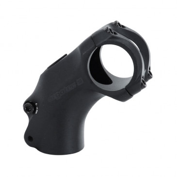 POTENCE VTT /URBAIN/TREKKING ERGOTEC HIGH CHARISMA RELEVE 45° ALU NOIR 31.8 L 50mm POUR FOURCHE 1"1/8 (HOMOLOGUE NIVEAU 5) 4016538110865