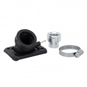 PIPE ADMISSION 50 A BOITE ADAPTABLE MINARELLI 50 AM6/YAMAHA 50 TZR/RIEJU 50 RR/APRILIA 50 RS, RX DIAM CARBURATEUR 20/26mm (VENDU A L'UNITE) -ATHENA- 8052780274982