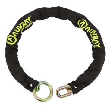 CHAINE ANTIVOL XTREM AUVRAY 1.20M MAILLON DIAM 13.5mm AVEC LASSO (CHAINE SEULE CLASSE SRA) 3700807700574