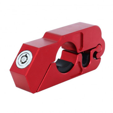 ANTITHEFT- HANDLE + LEVER BLOCK - SELECTION P2R RED