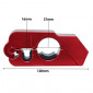 ANTITHEFT- HANDLE + LEVER BLOCK - SELECTION P2R RED