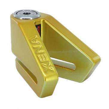 ANTIVOL BLOQUE DISQUE XENA X2 RESISTANT A L'AZOTE LIQUIDE OR (CLASSE SRA)