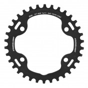 CHAINRING FOR MTB-FOR SINGLE- 34T. Ø96 1X11 BLACK STRONGLIGHT -4 ARMS- XT M8000/SLX M7000 NON THREADED 3700223719631