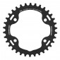 CHAINRING FOR MTB-FOR SINGLE- 34T. Ø96 1X11 BLACK STRONGLIGHT -4 ARMS- XT M8000/SLX M7000 NON THREADED 3700223719631