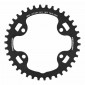 CHAINRING FOR MTB-FOR SINGLE- 38T. Ø96 1X11 BLACK STRONGLIGHT -4 ARMS- XT M8000/SLX M7000 NON THREADED 3700223719655