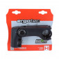 POTENCE VTT/URBAIN/TREKKING ERGOTEC REGLABLE SEPIA REHAUSSE ALU NOIR 31.8 L 110mm POUR FOURCHE 1"1/8 (HOMOLOGUE NIVEAU 4) 4016538114702