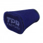 FILTRE A AIR TOP PERF TPR FACTORY BIG MOUSSE BLEU DIAM 28-32-36-39-43mm FIXATION DROITE (LIVRE AVEC ADAPTATEURS)