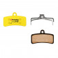 DISC BRAKE PADS- FOR MTB - FOR SHIMANO SAINT M820/M810, XTR M9120, XT M8020, ZEE M640/MT520, TRP Quadiem, Tektro M750/M7 (SWISSSTOP ORGANIC SILENCE - DISC 27RS) Very powerfull braking in all conditions. 7640121224225