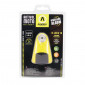ANTITHEFT - DISC LOCK AUVRAY B-LOCK 10 WITH AUDIBLE ALARM -Ø 10 mm YELLOW ( S.R.A. APPROVED)