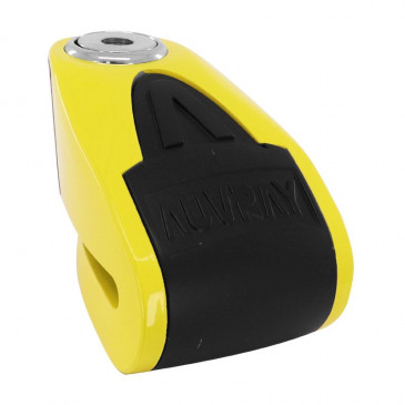 ANTITHEFT- DISC LOCK AUVRAY B-LOCK - WITH AUDIBLE ALARM -Ø 6 mm YELLOW