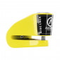 ANTITHEFT- DISC LOCK AUVRAY B-LOCK - WITH AUDIBLE ALARM -Ø 6 mm YELLOW