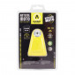 ANTITHEFT- DISC LOCK AUVRAY DK10 Ø 10mm YELLOW (SRA APPROVED)