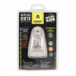 ANTITHEFT-- DISC LOCK AUVRAY B-LOCK 14 WITH AUDIBLE ALARM - Ø 14mm INOX (SRA APPROVED)