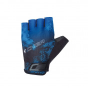 ADULT CYCLING GLOVES- CHIBA RIDE2 BLUE M (PAIR)