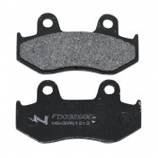 BRAKE PADS NEWFREN FOR KAWASAKI 250 SC EPSILON 2002> Rear SUZUKI 400 BURGMAN 2001>2006 Rear 250 BURGMAN 2001>2006 Rear (L 81mm - H 42mm - thk 8.3mm) (FD0326BE) (SCOOTER ELITE ORGANIC)