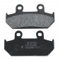 PLAQUETTE DE FREIN NEWFREN POUR SUZUKI 400 BURGMAN 2007> AR, 650 BURGMAN 2002> AR (L 88mm - H 46.5mm - P 8.3mm) (FD0356BE) (ELITE ORGANIQUE) 8025832415602