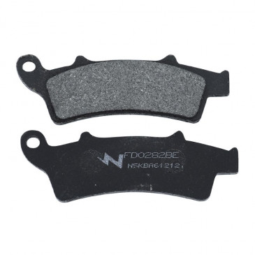 PLAQUETTE DE FREIN NEWFREN POUR APRILIA 125 SCARABEO 2004>2006 AV, 125 ATLANTIC 2003>2012 AV / KYMCO 125 DOWNTOWN 2016> AV, 125 PEOPLE GTI 2010>2014 AV (FD0282BE) (ELITE ORGANIQUE) 8025832415039
