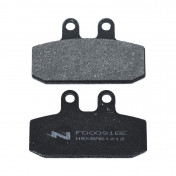 BRAKE PADS NEWFREN FOR APRILIA 125-150-200-250-300-400-500 SCARABEO Front DERBI 125-250-300 RAMBLA Front MALAGUTI 500 SPIDERMAX Front (FD0091BE) (SCOOTER ELITE ORGANIC)