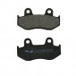 PLAQUETTE DE FREIN NEWFREN POUR HONDA 110 NHX 2008>2009 AV, 125 DYLAN 2001>2007 AV, 125 PSI 2006>2013 AV, 125 SH 2000>2008 AV (L 81mm - H 42mm - P 9.3mm) (FD0304BE) (ELITE ORGANIQUE) 8025832415145