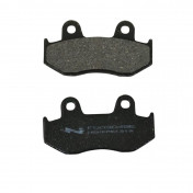 PLAQUETTE DE FREIN NEWFREN POUR HONDA 110 NHX 2008>2009 AV, 125 DYLAN 2001>2007 AV, 125 PSI 2006>2013 AV, 125 SH 2000>2008 AV (L 81mm - H 42mm - P 9.3mm) (FD0304BE) (ELITE ORGANIQUE) 8025832415145
