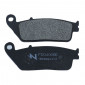 PLAQUETTE DE FREIN NEWFREN POUR HONDA 125 SH I 2013>2018 AV / KYMCO 250 XCITING 2005> AV / YAMAHA 125 XMAX 2010>2017 AV (L 102mm - H 39mm - P 10.3mm) (FD0406BE) (ELITE ORGANIQUE) 8025832415954