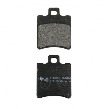PLAQUETTE DE FREIN NEWFREN POUR MBK 50 BOOSTER AV, STUNT AV, NITRO AV/AR / YAMAHA 50 BW'S NG 1996> AV / PEUGEOT 50 BUXY 1994> AV / PIAGGIO 50 ZIP, NRG, TYPHOON AV (FD0196BE) (ELITE ORGANIQUE) 8025832414223