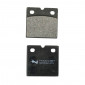 PLAQUETTE DE FREIN NEWFREN POUR BMW 750 K75 1984>1996 AV/AR, 1000 K100 RS 1988>1992 AR, 1200 K GT 2002>2007 AR, 1200 K RS 1996>2005 AR (L 56mm - H 54mm - P 9mm) (FD0013BT) (TOURING ORGANIQUE) 8025832412908