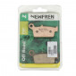 PLAQUETTE DE FREIN NEWFREN POUR GAS GAS 300 EC 2000>2010 AR / SUZUKI 250 RM 1996>2008 AR / YAMAHA 250 WR X 2008>2013 AR, 125 YZ 1998>2002 AR (L 75mm - H 36mm - P 10.5mm) (FD0114SD) (DIRT METAL FRITTE) 8025832413486