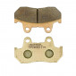 PLAQUETTE DE FREIN NEWFREN POUR HONDA 600 CBR F 1987>1990 AR, 500 CX 1982>1985 AR, 1100 GL DX 1982> AR, 250 NSR 1986> AR (L 90mm - H 49.5mm - P 10.3mm) (FD0054TS) (TOURING METAL FRITTE) 8025832412960