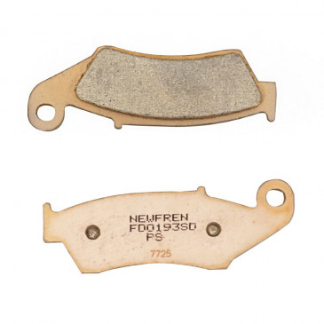 BRAKE PADS NEWFREN FOR GAS GAS 300 EC 2000>2010 Front HONDA 450 CRF X 2005> Front SUZUKI 450 RMX 2010>2017 Front YAMAHA 250 WR F 2001>2016 Front (FD0193SD) (DIRT SINTERED)