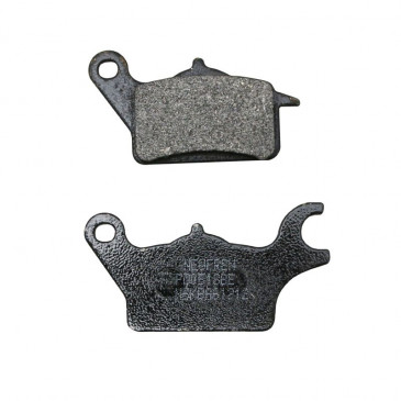 PLAQUETTE DE FREIN NEWFREN POUR YAMAHA 125 TRICITY 2014> AV, 150 TRICITY 2016> AV, 300 TRICITY 2020> AV / MBK 125 TRYPTIK 2014> AV (FD0518BE) (ELITE ORGANIQUE) 8025832416715